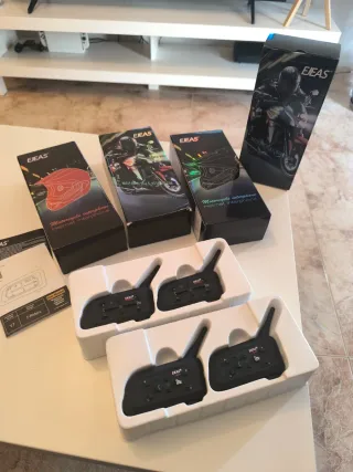 Intercomunicadores Ejeas V6 Pro y V7