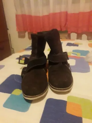 Botines marrones calentitos