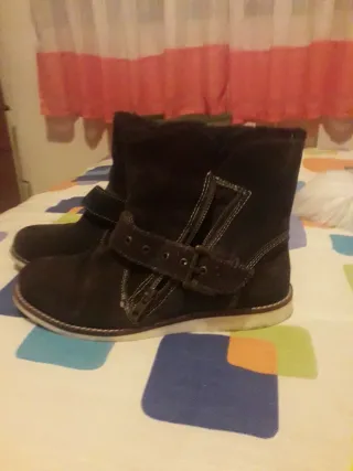 Botines marrones calentitos