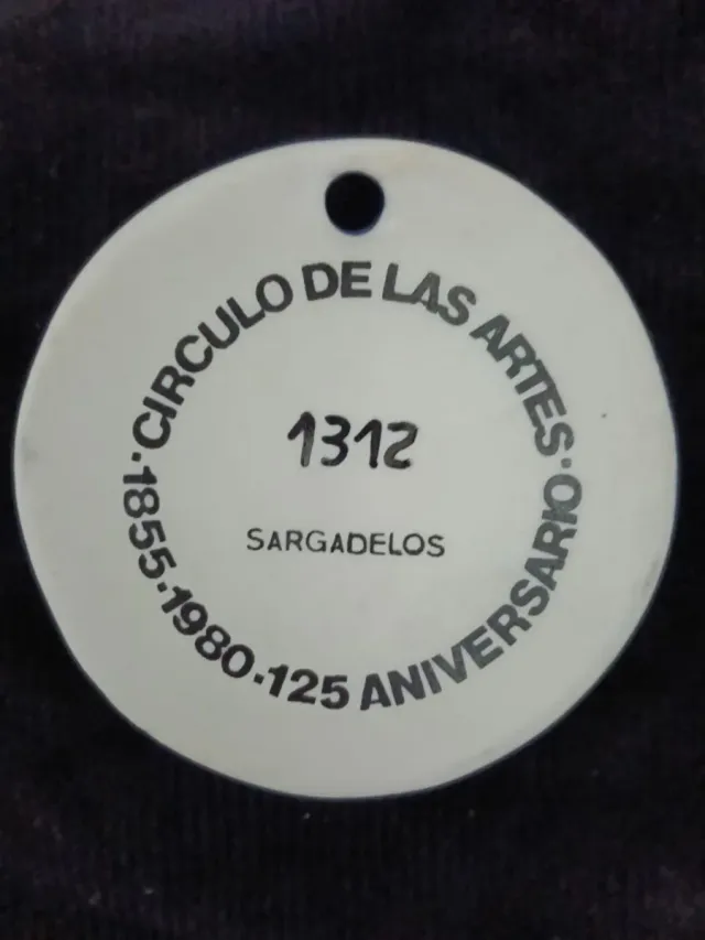 Medalla Sargadelos Circulo de las Artes Lugo