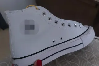 Zapatilla Converse Blanca Alta