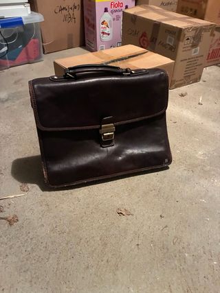 Maletín Katana Cuero Marrón