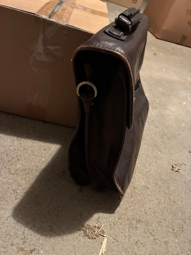 Maletín Katana Cuero Marrón