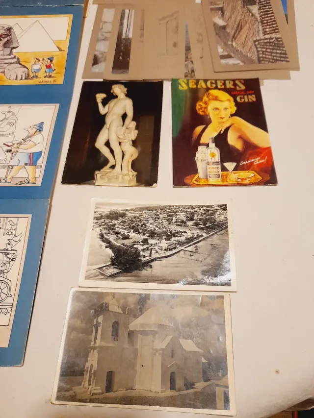 Lote Postais Antigos Variados