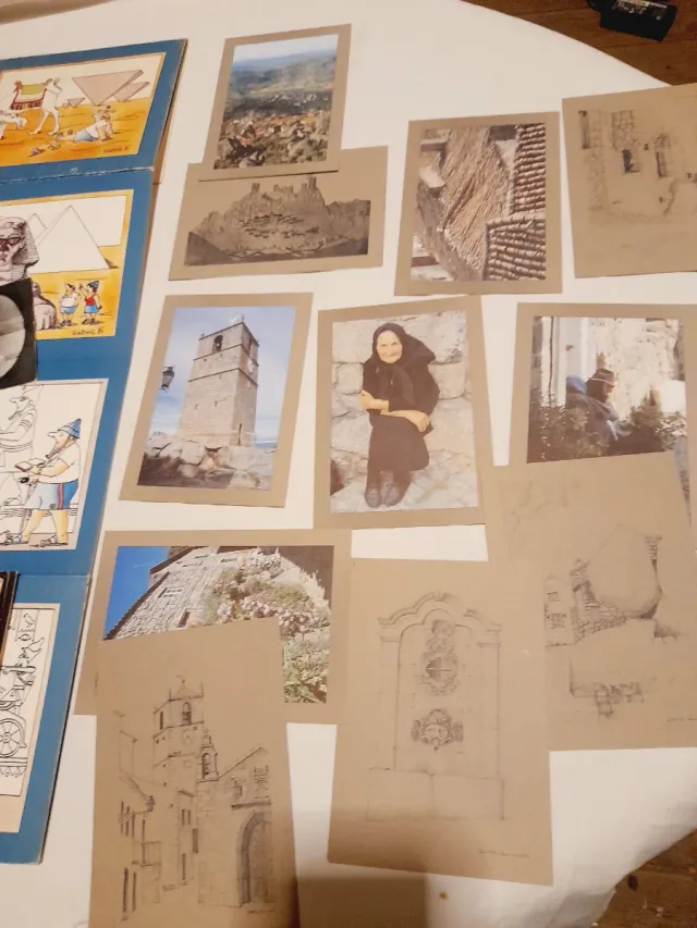 Lote Postais Antigos Variados