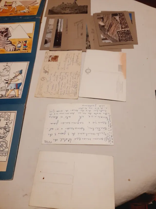 Lote Postais Antigos Variados