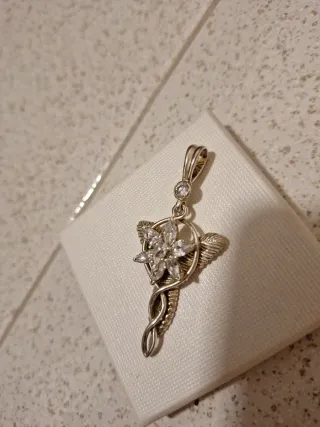 NUEVO! Colgante Arwen El Señor de los Anillos Plat