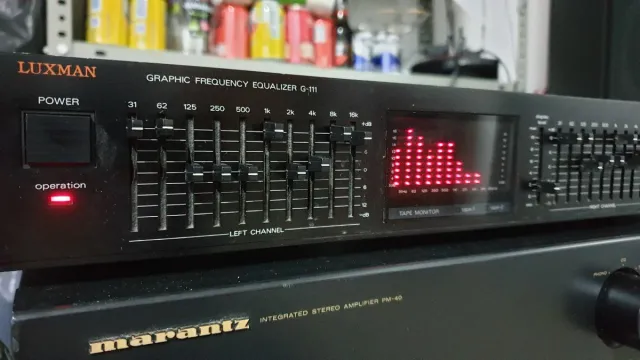 Espectacular Ecualizador Luxman G-111- MUY NUEVO