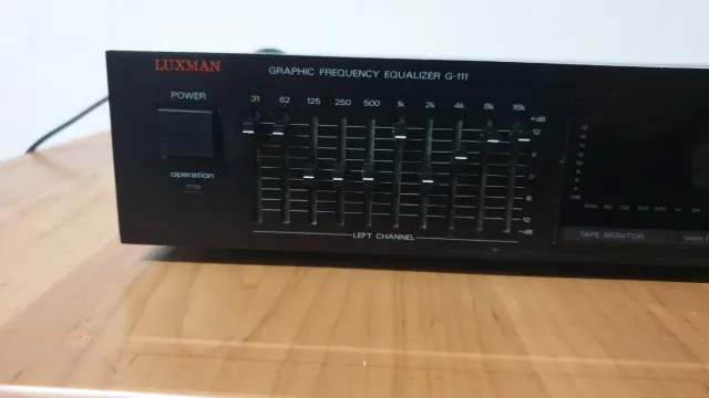 Espectacular Ecualizador Luxman G-111- MUY NUEVO