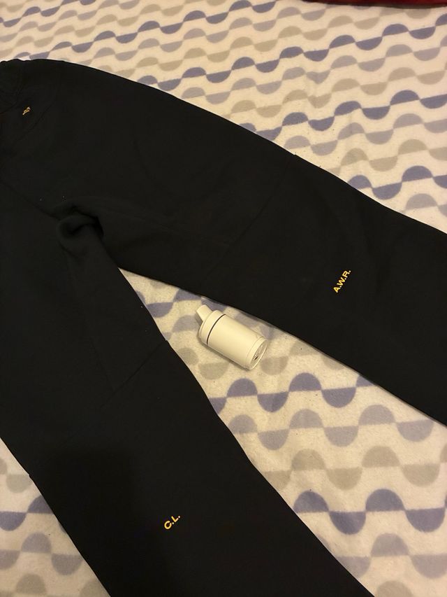 Pantalones Nike Tech Fleece Nocta Negro Amarillo