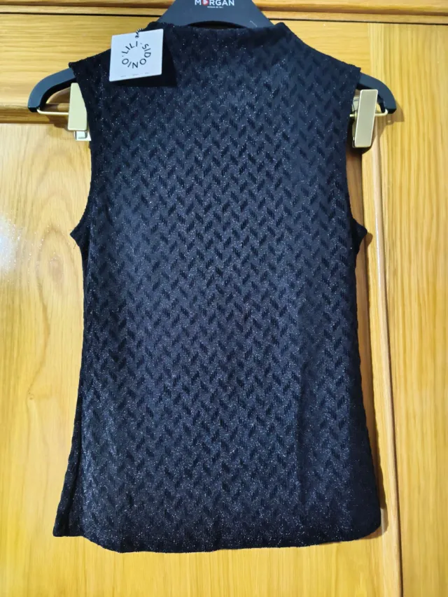 Top LILI SIDONIO Negro