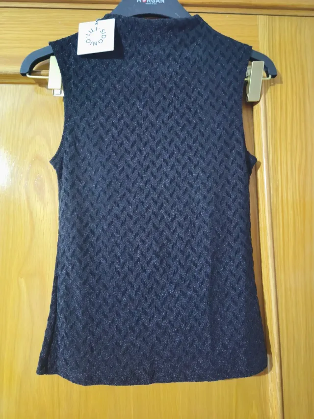 Top LILI SIDONIO Negro