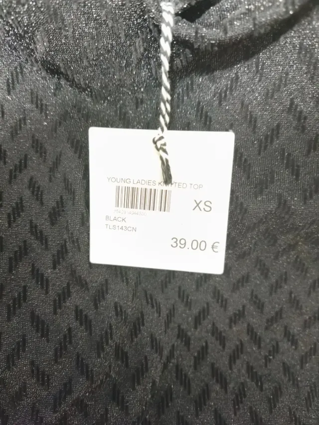 Top LILI SIDONIO Negro