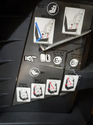 Silla Coche Klippan Triofix + Base