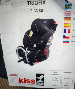 Silla Coche Klippan Triofix + Base