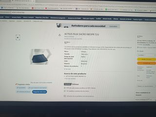 2 Fajas Lumbares Actius Orliman Nuevas