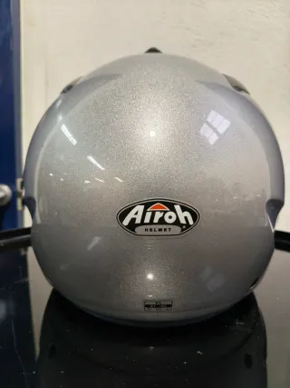 Casco Moto Airoh Gris Talla XL