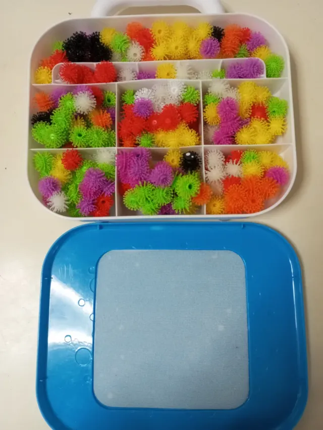 Caja de Bunchems con accesorios