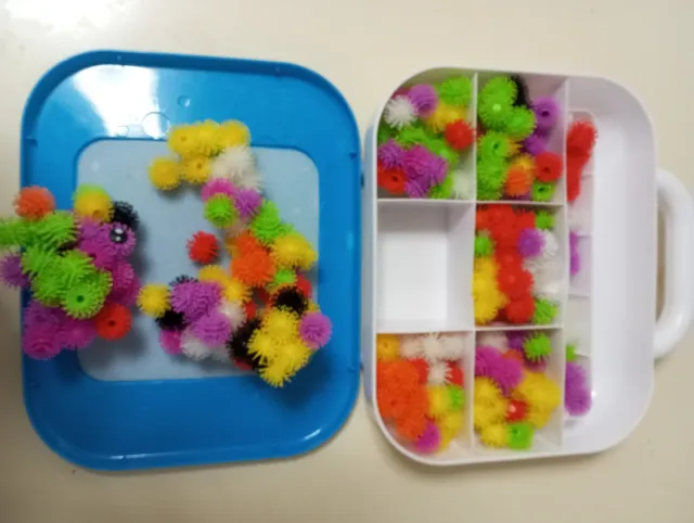 Caja de Bunchems con accesorios