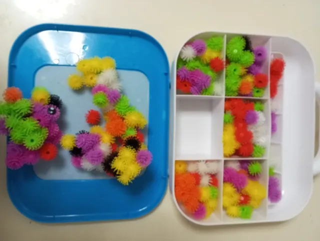 Caja de Bunchems con accesorios