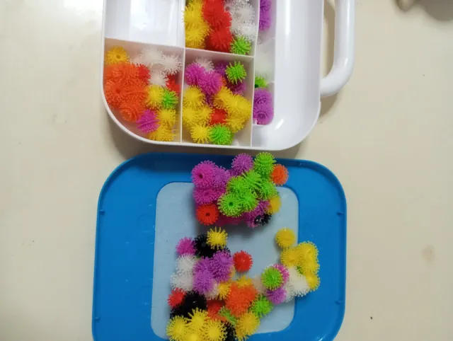 Caja de Bunchems con accesorios