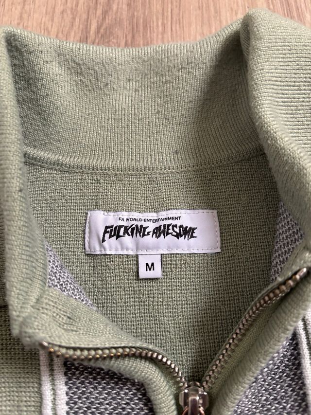 Jersey Fucking Awesome cremallera Talla M