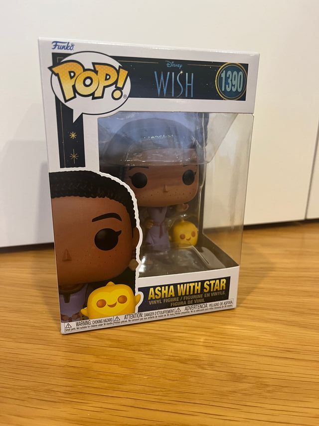 Funko Pop! Asha with Star #1390 Disney Wish