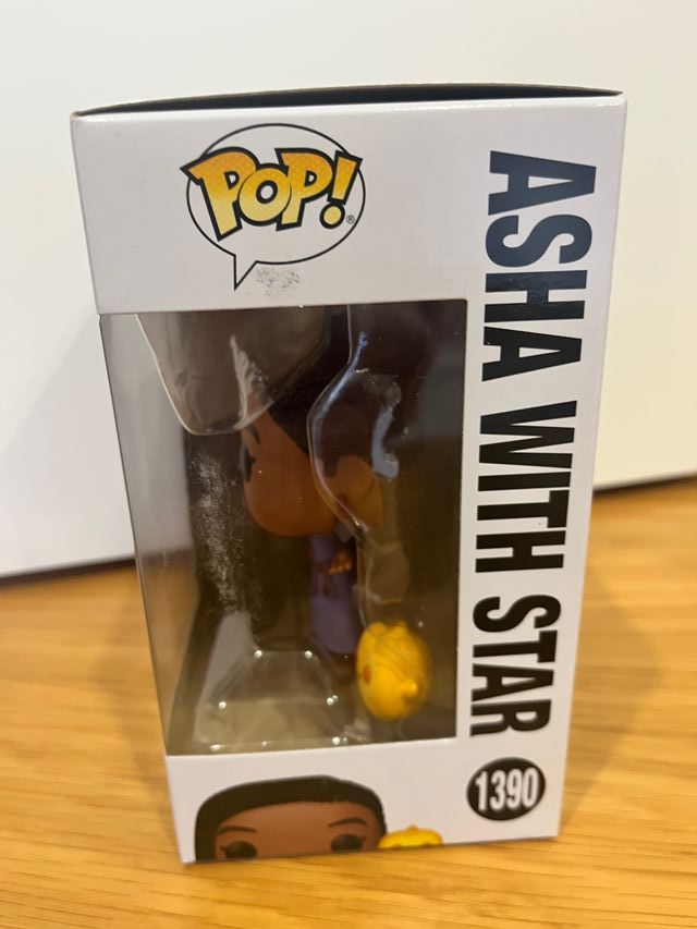 Funko Pop! Asha with Star #1390 Disney Wish