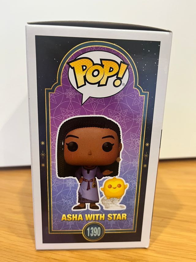 Funko Pop! Asha with Star #1390 Disney Wish