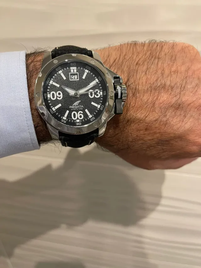 Reloj Regata Cuarzo 45mm Negro