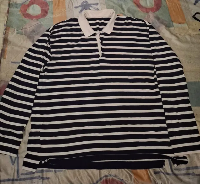 Camisa de rayas manga larga