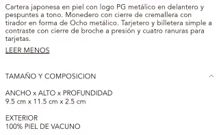 Cartera Purificacion Garcia azul plateada