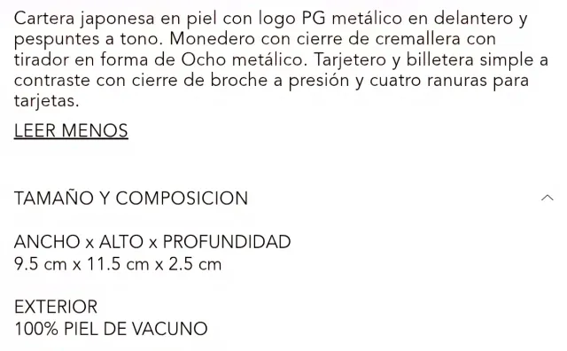 Cartera Purificacion Garcia azul plateada