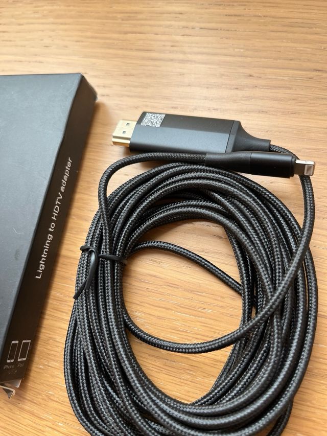 Adaptador Lightning a HDTV Amazon 4m