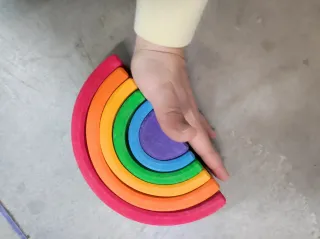 Arcoíris Waldorf pequeño