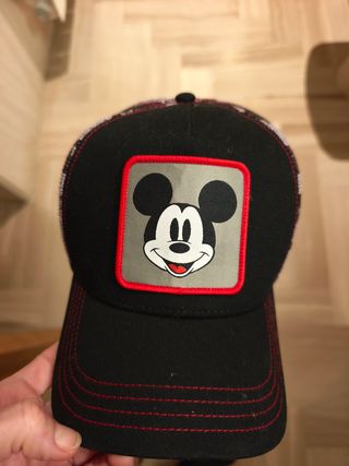 Gorra Mickey Mouse Negra