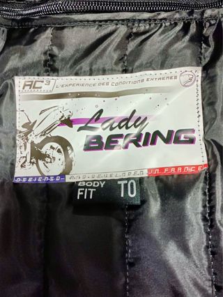 Chaqueta Moto Bering Mujer modelo Virginia Negra