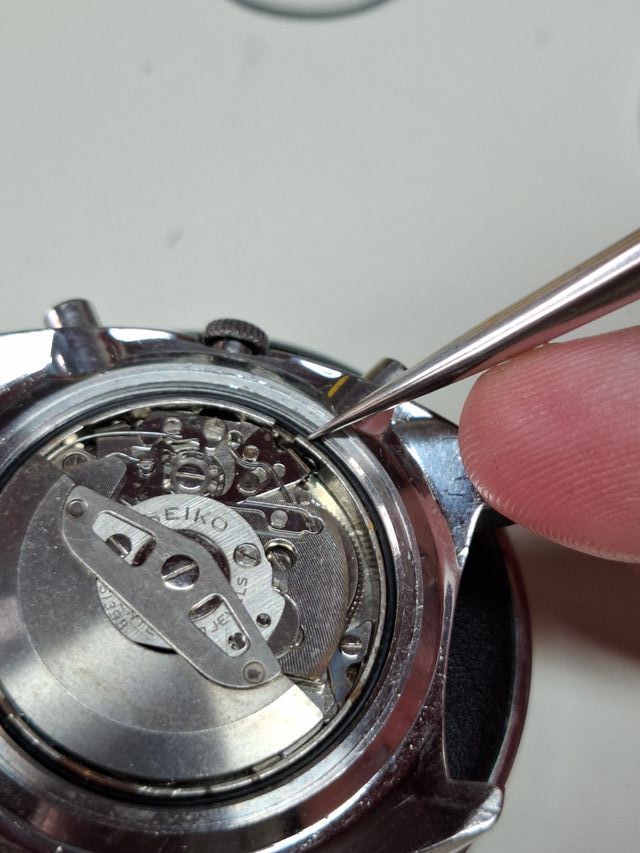 Seiko 6139-6002 Pogue Reloj Cronógrafo