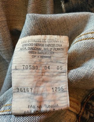 Cazadora Levi's Vintage Años 90 Talla L