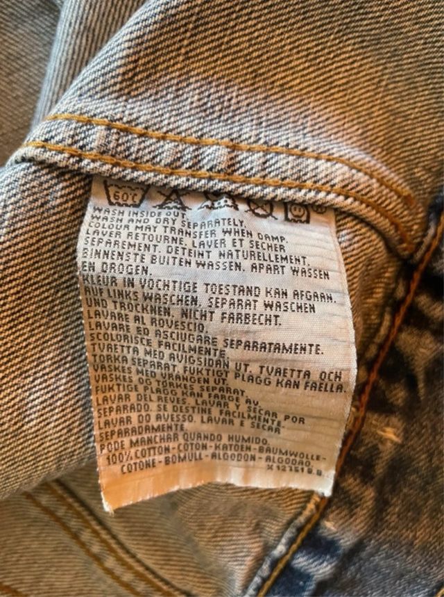 Cazadora Levi's Vintage Años 90 Talla L