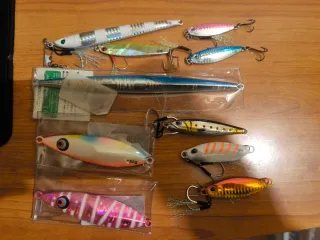 Señuelos de pesca para jigging