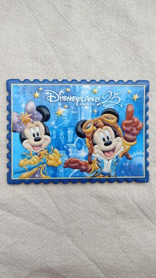 Imán 32 - Disneyland París - 25º Aniversario Disne