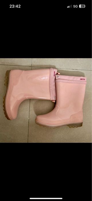 Botas de agua niña rosa Freestyle. Talla 37