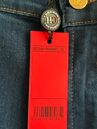 Pantalón vaquero mujer Carolina Herrera azul