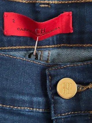 Pantalón vaquero mujer Carolina Herrera azul