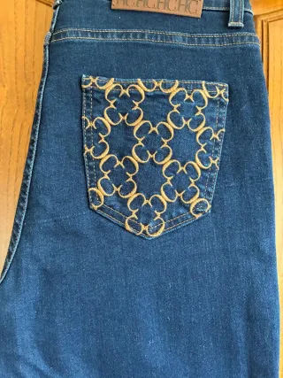 Pantalón vaquero mujer Carolina Herrera azul