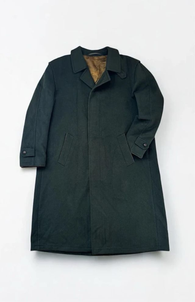 Abrigo de lana vintage hombre lujo Himalaya Loden