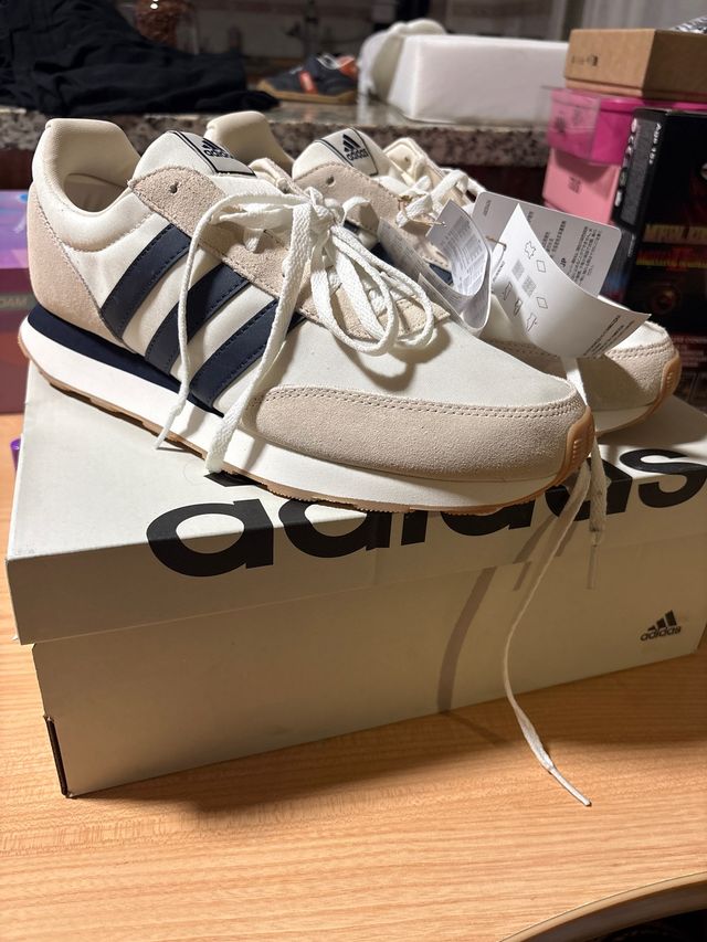 Zapatos Adidas Run 60s 3.0 Beige/Azul