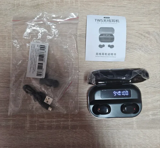 Nuevos! Auriculares TWS Negros