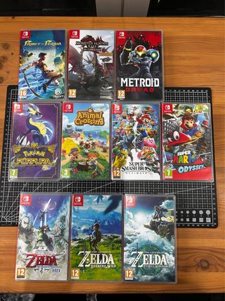 Colección Juegos Nintendo Switch